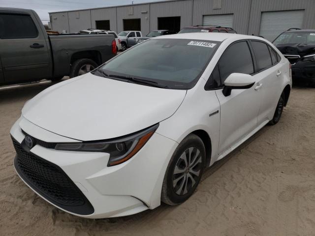 Photo 1 from auction – 2021 TOYOTA COROLLA LE with VIN JTDEAMDE0MJ020698