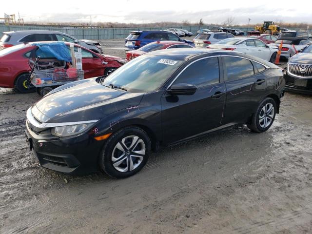 HONDA CIVIC LX 2017 with VIN 2HGFC2F55HH524768 - Photo from auction