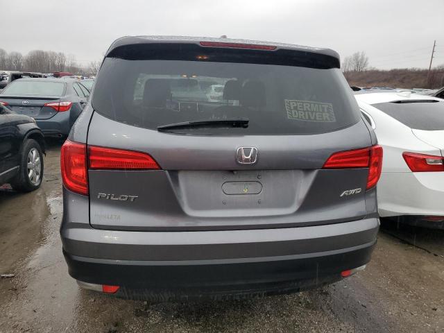 Photo 6 from auction – 2016 HONDA PILOT EXL with VIN 5FNYF6H57GB101634