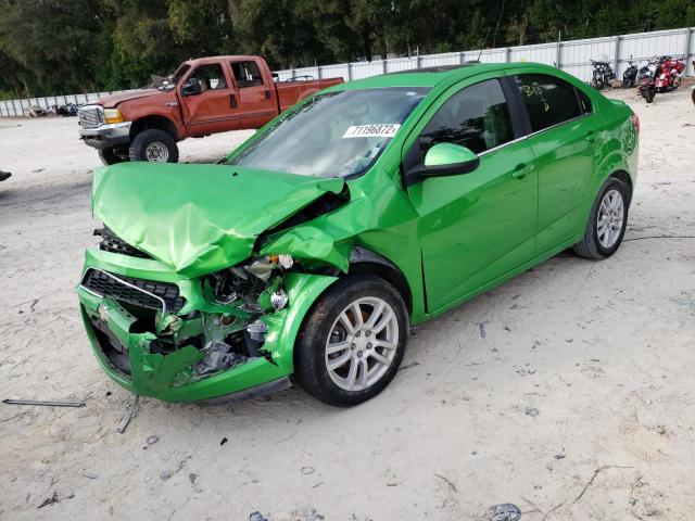 CHEVROLET SONIC LT 2015 with VIN 1G1JC5SH6F4170790 - Photo from auction