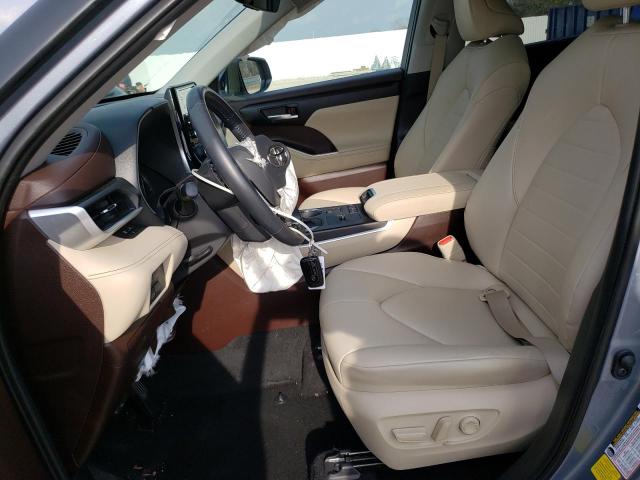 Photo 7 from auction – 2021 TOYOTA HIGHLANDER with VIN 5TDGZRAH6MS048974