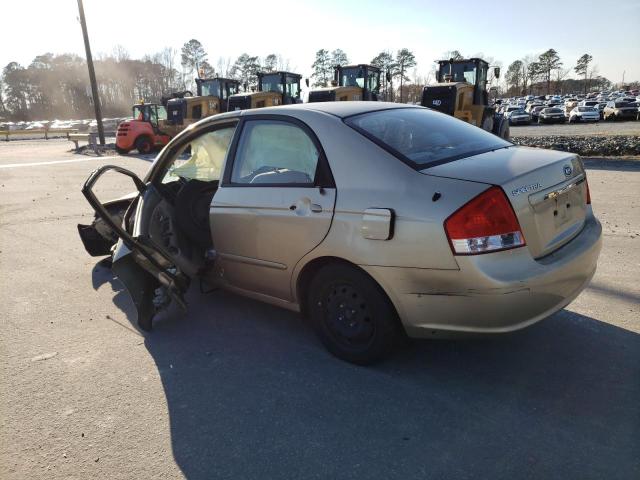 Photo 2 from auction – 2009 KIA SPECTRA EX with VIN KNAFE222895652738