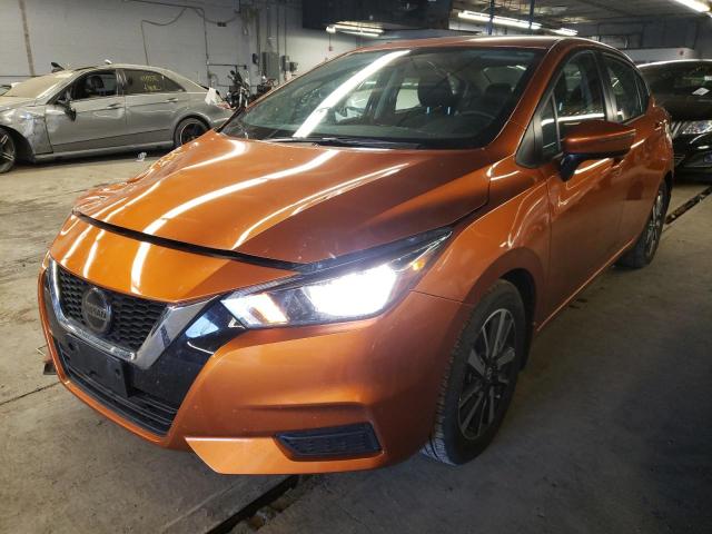 NISSAN VERSA SV 2021 with VIN 3N1CN8EV0ML895017 - Photo from auction