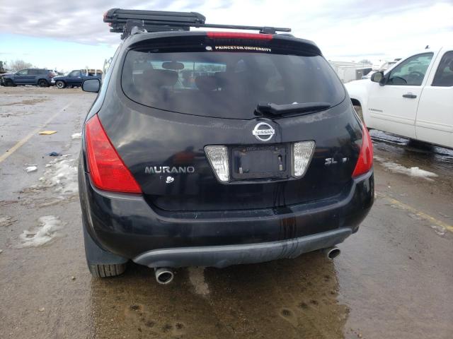 Photo 6 from auction – 2003 NISSAN MURANO SL with VIN JN8AZ08W33W201318