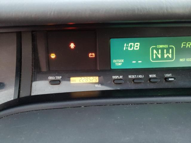 Photo 9 from auction – 2001 TOYOTA AVALON XL with VIN 4T1BF28B71U149312
