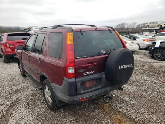 Photo 2 from auction – 2004 HONDA CR-V EX with VIN SHSRD78854U234150