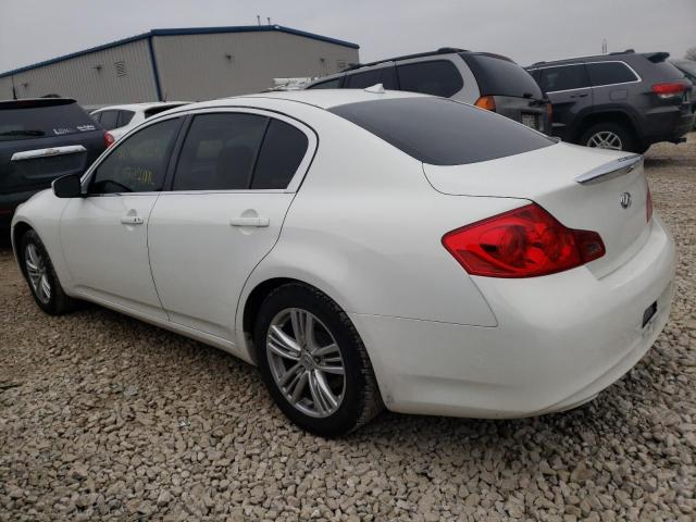 Photo 2 from auction – 2011 INFINITI G25 with VIN JN1DV6ARXBM450241