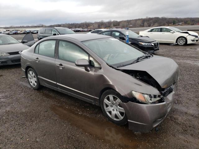 Photo 4 from auction – 2009 HONDA CIVIC LX with VIN 19XFA16569E040376