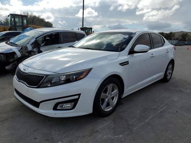 KIA OPTIMA LX 2014 with VIN 5XXGM4A76EG261113 - Photo from auction