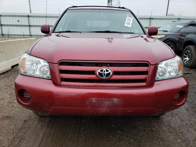 Photo 5 from auction – 2005 TOYOTA HIGHLANDER with VIN JTEGD21A750118183