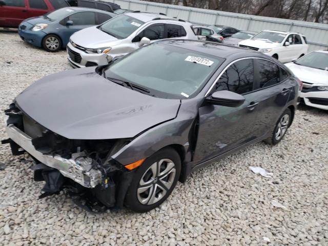 Photo 1 from auction – 2018 HONDA CIVIC LX with VIN 19XFC2F53JE019683