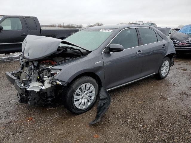 TOYOTA CAMRY HYBR 2012 with VIN 4T1BD1FK6CU013050 - Photo from auction