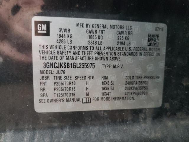 Photo 14 from auction – 2016 CHEVROLET TRAX LS with VIN 3GNCJKSB1GL255975