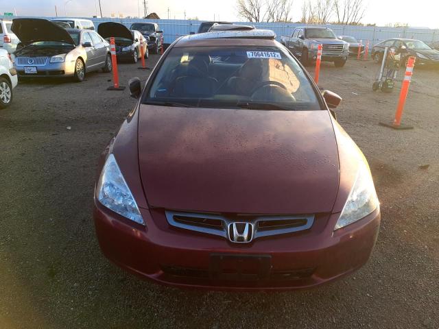 Photo 5 from auction – 2005 HONDA ACCORD EX with VIN 1HGCM66535A073387