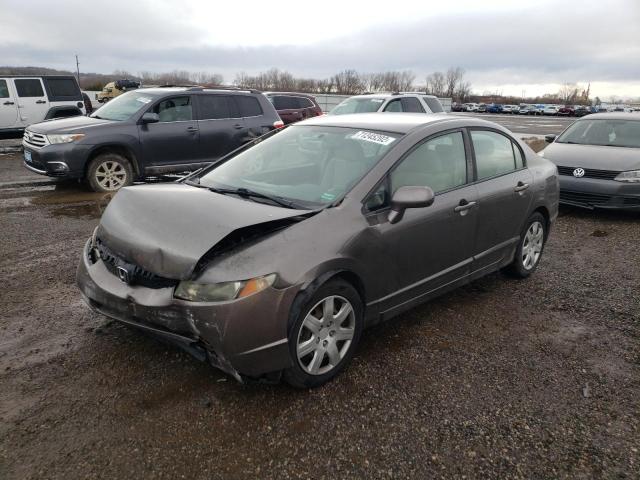 Photo 1 from auction – 2009 HONDA CIVIC LX with VIN 19XFA16569E040376