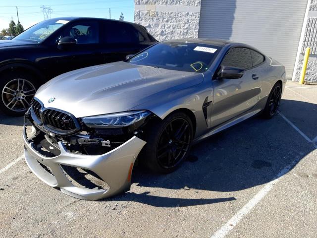 BMW M8 2022 with VIN WBSAE0C02NCG99859 - Photo from auction