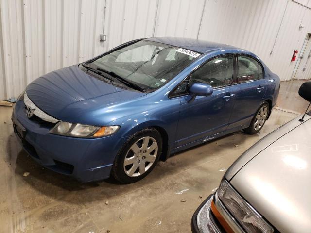 HONDA CIVIC LX 2010 with VIN 19XFA1F56AE018379 - Photo from auction