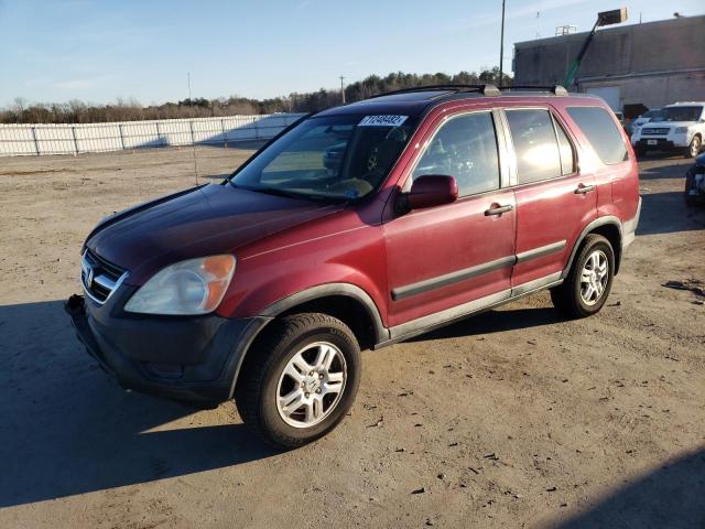 HONDA CR-V EX 2004 with VIN SHSRD78814U207155 - Photo from auction