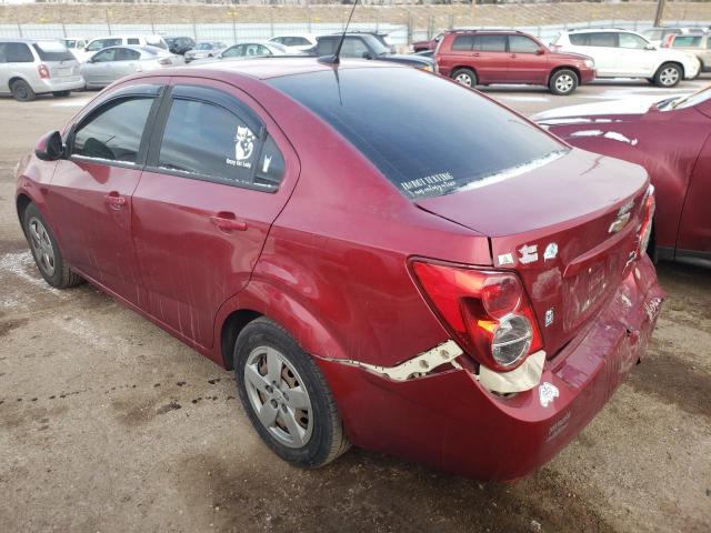 Photo 2 from auction – 2013 CHEVROLET SONIC LS with VIN 1G1JA5SH7D4248531