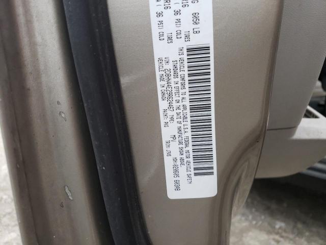 Photo 14 from auction – 2009 DODGE GRAND CARA with VIN 2D8HN44E29R624467