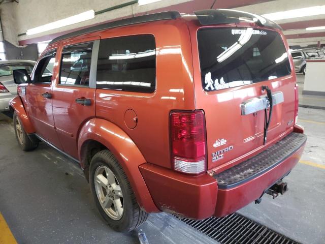 Photo 2 from auction – 2007 DODGE NITRO SLT with VIN 1D8GU58K57W640395