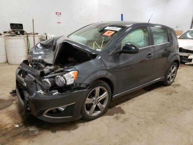 CHEVROLET SONIC RS 2013 with VIN 1G1JH6SB4D4173591 - Photo from auction