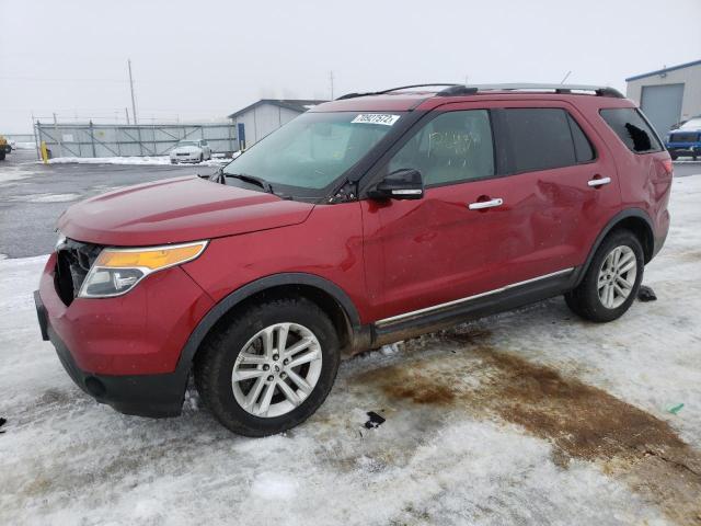 FORD EXPLORER X 2013 with VIN 1FM5K8D82DGC16830 - Photo from auction