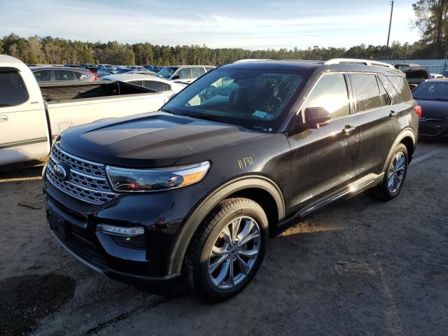 FORD EXPLORER L 2021 with VIN 1FMSK8FH2MGB45743 - Photo from auction