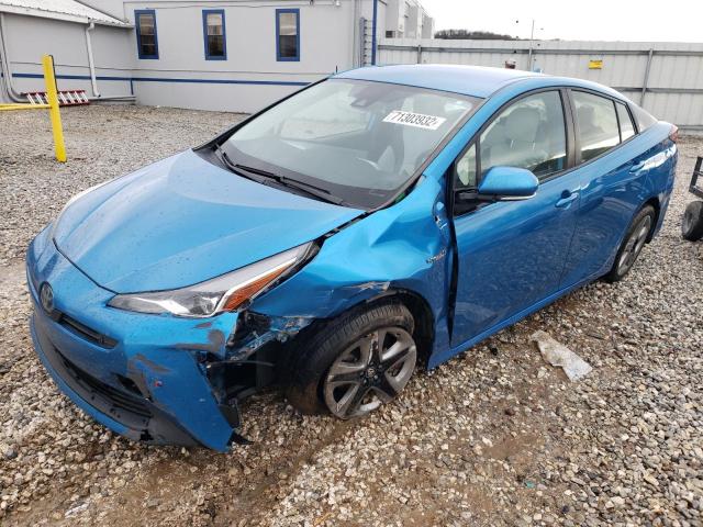TOYOTA PRIUS 2019 with VIN JTDKARFU6K3085285 - Photo from auction