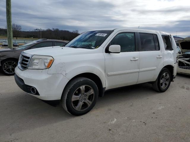 HONDA PILOT EXL 2013 with VIN 5FNYF4H55DB063207 - Photo from auction