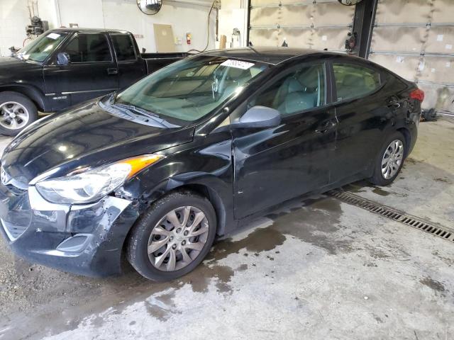 HYUNDAI ELANTRA GL 2012 with VIN 5NPDH4AE3CH078730 - Photo from auction
