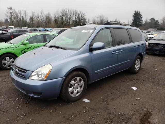 KIA SEDONA EX 2007 with VIN KNDMB233076108915 - Photo from auction
