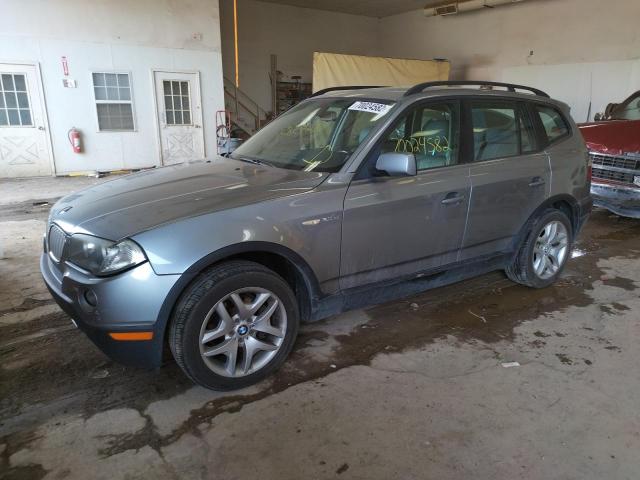 BMW X3 3.0SI 2007 with VIN WBXPC93487WF13812 - Photo from auction