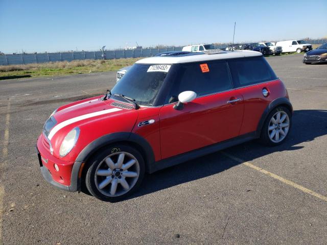 MINI COOPER S 2003 with VIN WMWRE33423TD63833 - Photo from auction