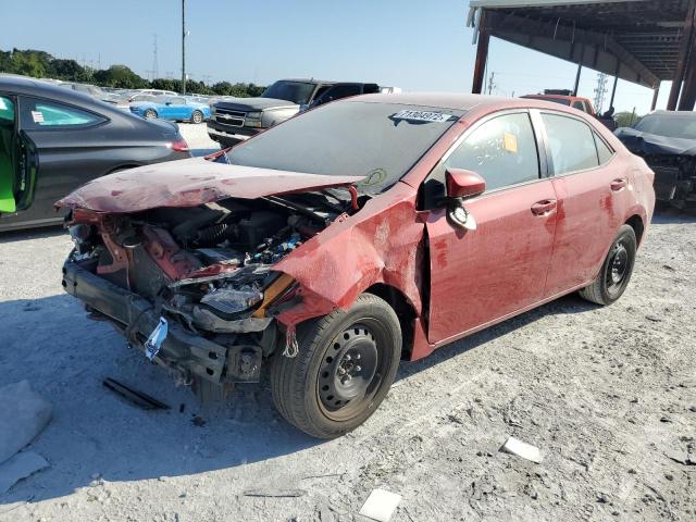 TOYOTA COROLLA L 2018 with VIN 5YFBURHE9JP746360 - Photo from auction
