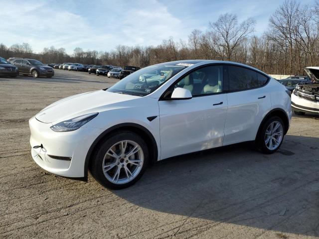 TESLA MODEL Y 2022 with VIN 7SAYGDEE4NA009898 - Photo from auction