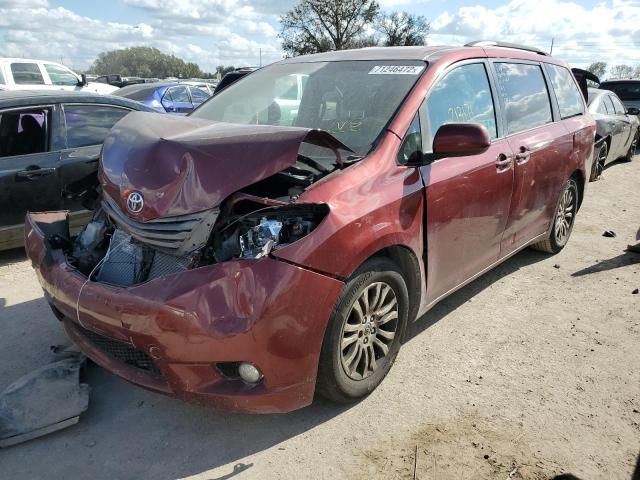 TOYOTA SIENNA XLE 2014 with VIN 5TDYK3DC0ES425385 - Photo from auction