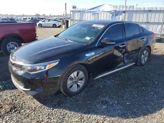KIA OPTIMA HYB 2018 with VIN KNAGT4LE3J5024248 - Photo from auction