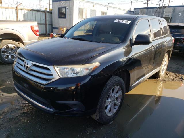 TOYOTA HIGHLANDER 2012 with VIN 5TDZA3EH6CS029380 - Photo from auction