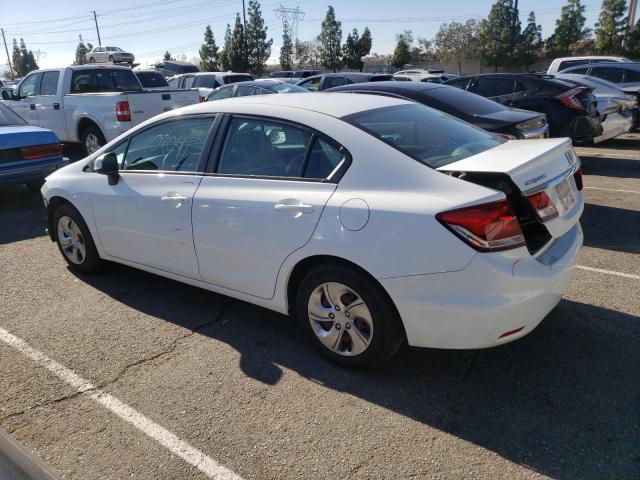 Photo 2 from auction – 2013 HONDA CIVIC LX with VIN 19XFB2F55DE064406