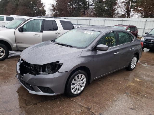 NISSAN SENTRA S 2019 with VIN 3N1AB7AP3KY408734 - Photo from auction
