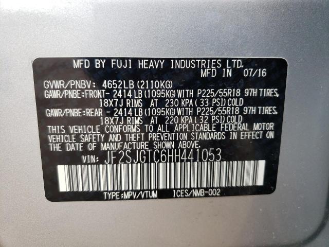 Фото 14 с аукциона – 2017 SUBARU FORESTER 2 с VIN JF2SJGTC6HH441053