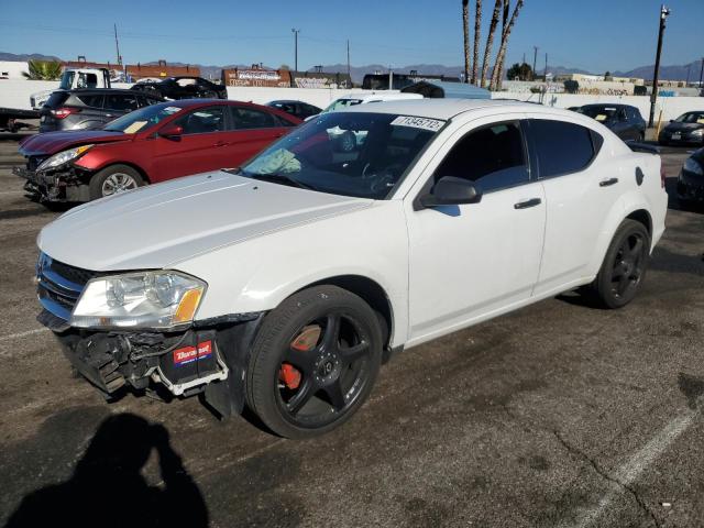 DODGE AVENGER SE 2012 with VIN 1C3CDZABXCN109955 - Photo from auction