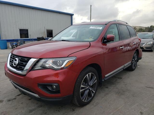 Photo 1 from auction – 2017 NISSAN PATHFINDER with VIN 5N1DR2MN9HC651125