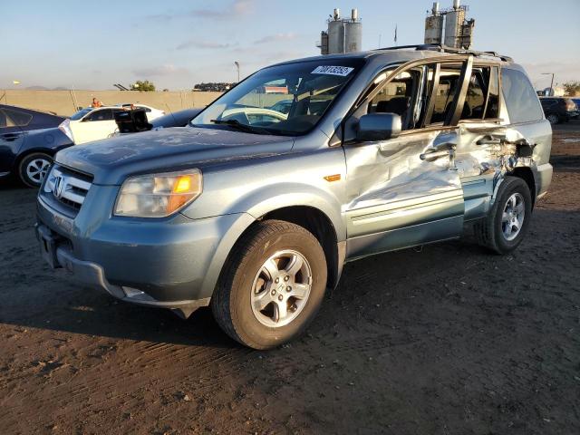 HONDA PILOT EX 2008 with VIN 5FNYF284X8B004283 - Photo from auction
