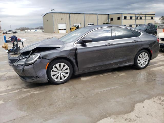 CHRYSLER 200 LX 2015 with VIN 1C3CCCFB1FN592569 - Photo from auction