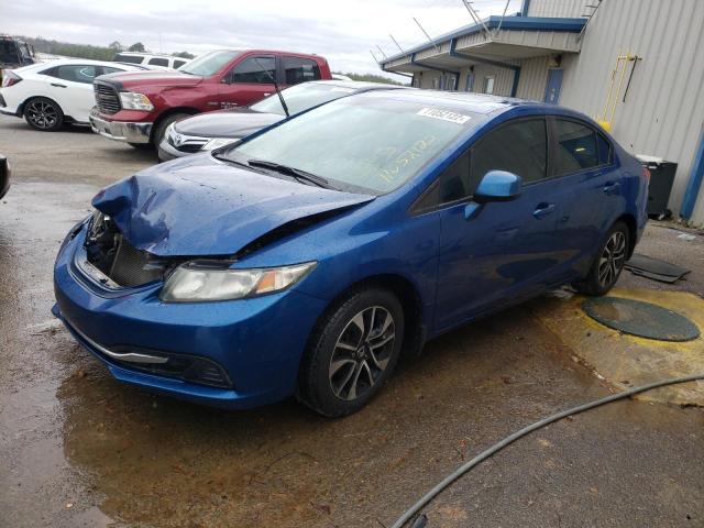 HONDA CIVIC EX 2013 with VIN 19XFB2F82DE051607 - Photo from auction