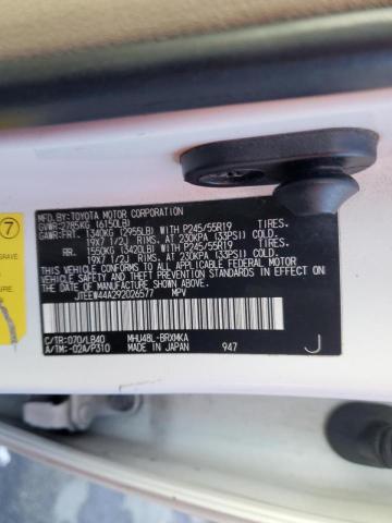 Photo 14 from auction – 2009 TOYOTA HIGHLANDER with VIN JTEEW44A292026577