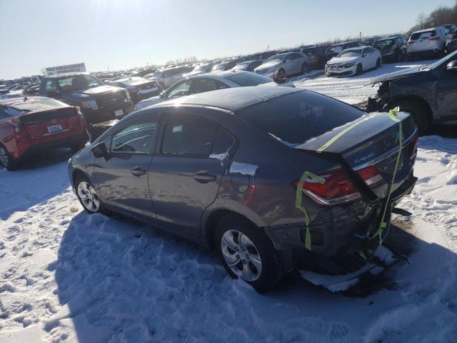 Photo 2 from auction – 2015 HONDA CIVIC LX with VIN 2HGFB2F45FH015917