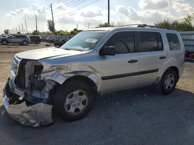HONDA PILOT LX 2009 with VIN 5FNYF38249B013437 - Photo from auction